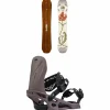 Arbor Swoon Camber Snowboard + Acacia Snowboard Bindings - Women's 2025