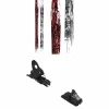 Atomic Bent 90 Skis + Salomon Strive 12 GW Ski Bindings 2024