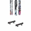 Atomic Bent 100 Skis + Yakima FreshTrack 4 Snow Rack w/ Locks 2025