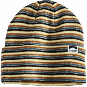 Women Autumn Surplus Mix Stripe Beanie