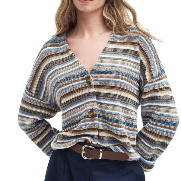 Women Barbour Blakeney Knitted Cardigan - Women's