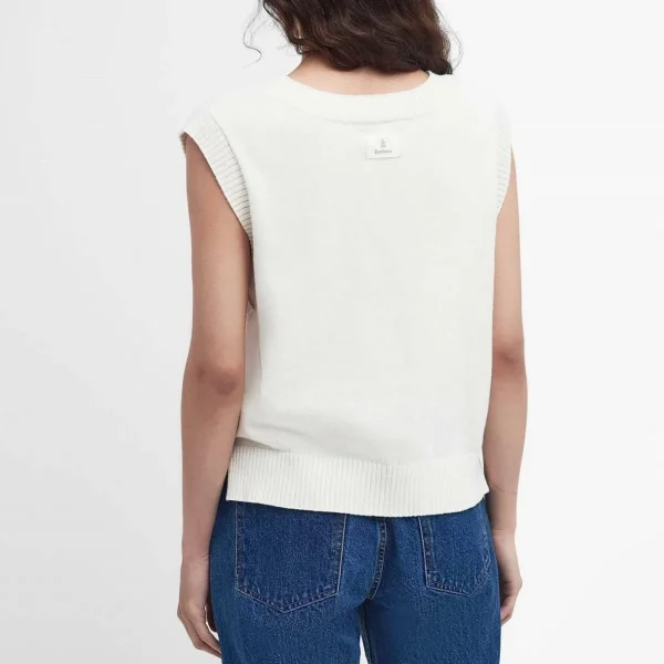 Women Barbour Falmouth Sleeveless Knitted Jumper Vest - Women's
