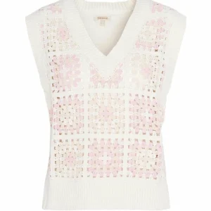 Women Barbour Falmouth Sleeveless Knitted Jumper Vest - Women's