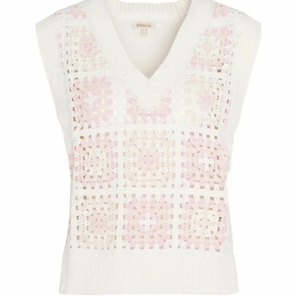 Women Barbour Falmouth Sleeveless Knitted Jumper Vest - Women's