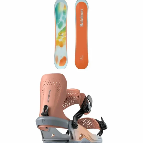Bataleon Feelbetter Snowboard + Donna Heelwrap Snowboard Bindings - Women's 2025