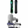 Bataleon Thunderstorm Snowboard + Donna Heelwrap Snowboard Bindings - Women's 2025