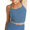 Women Beyond Yoga Spacedye Slim Racerback Cropped Tank Top - Women's