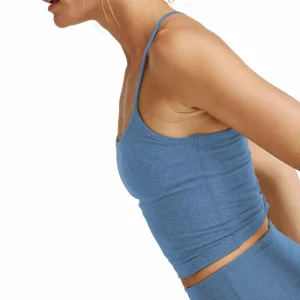 Women Beyond Yoga Spacedye Slim Racerback Cropped Tank Top - Women's