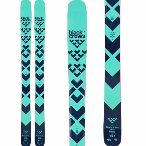 Black Crows Atris Birdie Skis - Women's + Marker Squire 11 Ski Bindings 2024
