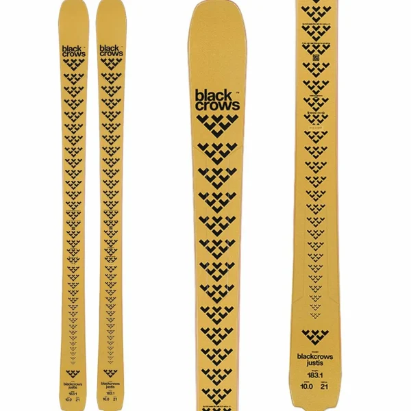 Black Crows Justis Skis + Salomon Strive 14 GW Ski Bindings