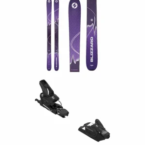 Blizzard Anomaly 102 Skis + Salomon Strive 12 GW Ski Bindings 2025