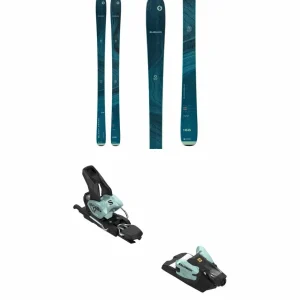 Blizzard Black Pearl 82 Skis - Women's + Salomon Strive 12 GW Ski Bindings