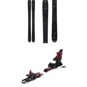 Blizzard Hustle 11 Skis + Marker Kingpin 13 Demo Alpine Touring Ski Bindings