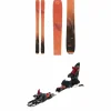 Blizzard Hustle 10 Skis + Marker Kingpin 13 Demo Alpine Touring Ski Bindings