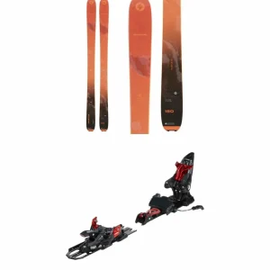 Blizzard Hustle 10 Skis + Marker Kingpin 13 Demo Alpine Touring Ski Bindings