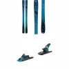Blizzard Hustle 9 Skis + Salomon S/Lab Shift MNC 13 Alpine Touring Ski Bindings