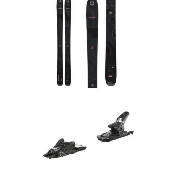 Blizzard Hustle 11 Skis + Salomon S/Lab Shift MNC 13 Alpine Touring Ski Bindings