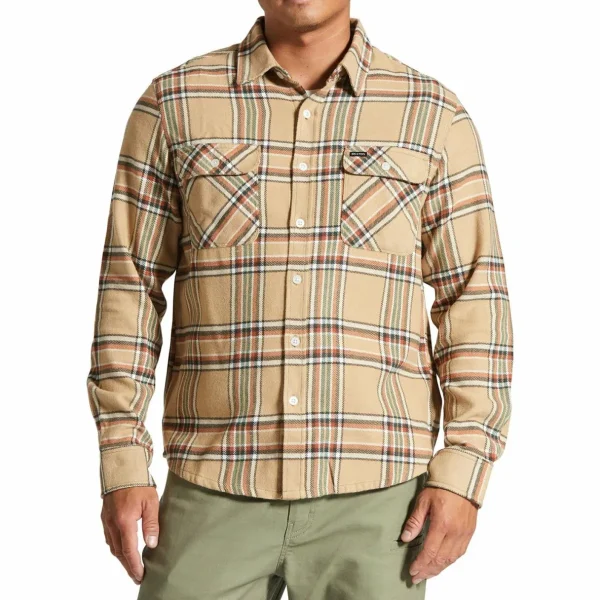 Brixton Bowery Long-Sleeve Flannel - Men's