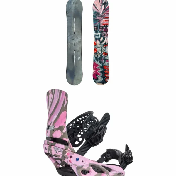 Burton Blossom Snowboard + Lexa X Snowboard Bindings - Women's 2025