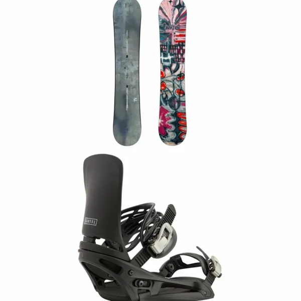 Burton Blossom Snowboard + Cartel EST Snowboard Bindings 2025