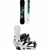 Burton Custom Flying V Snowboard + Cartel Snowboard Bindings 2025