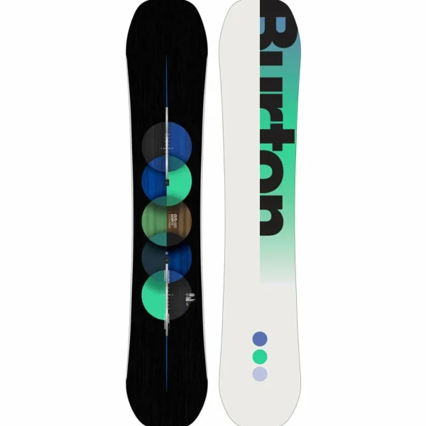 Burton Custom Flying V Snowboard + Cartel Snowboard Bindings 2025