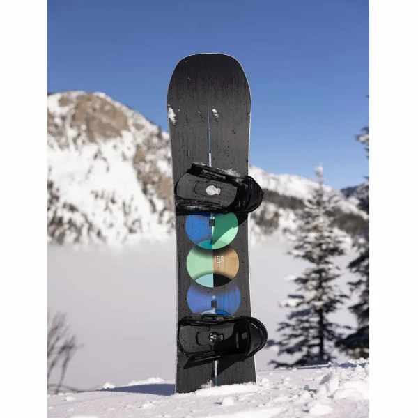 Burton Custom Flying V Snowboard + Cartel Snowboard Bindings 2025