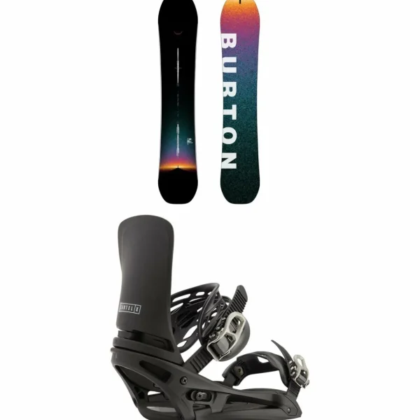 Burton Custom X Snowboard + Cartel X EST Snowboard Bindings 2025