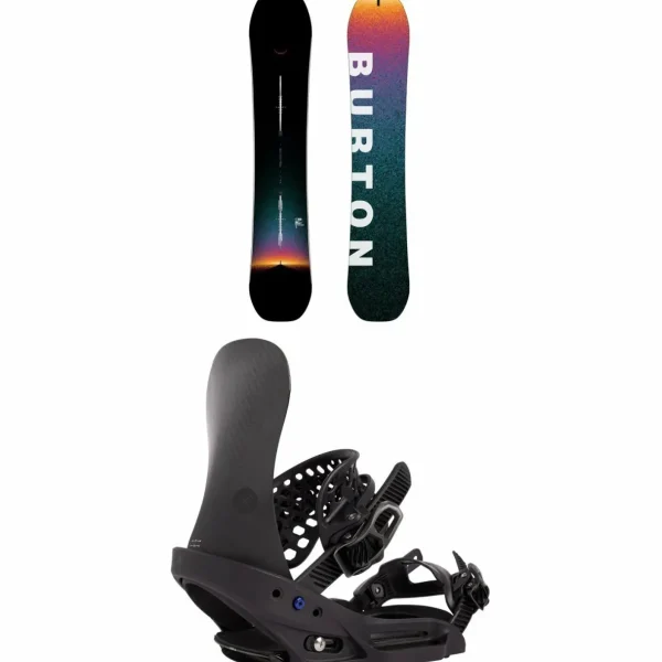 Burton Custom X Snowboard + X EST Snowboard Bindings 2025