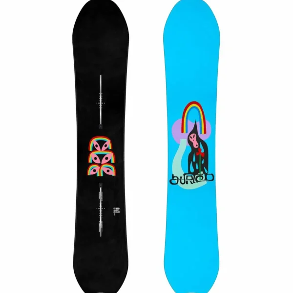 Burton Deep Thinker Snowboard + Cartel Snowboard Bindings 2025