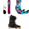 Burton Family Tree Gril Master Snowboard + Step On Escapade Snowboard Bindings + Felix Step On Snowboard Boots - Women's 2025