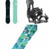 Burton Family Tree High Fidelity Splitboard + Hitchhiker Splitboard Bindings  + Spark R&D Summit Skins Splitboard Skins 2025