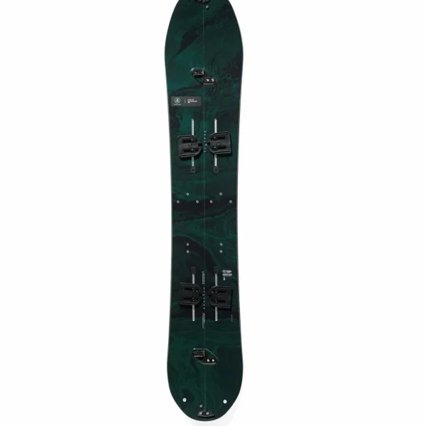 Burton Family Tree High Fidelity Splitboard + Hitchhiker Splitboard Bindings  + Spark R&D Summit Skins Splitboard Skins 2025
