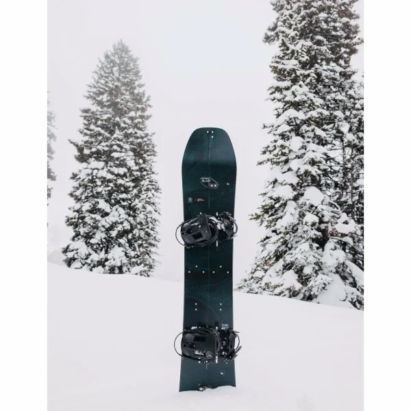 Burton Family Tree High Fidelity Splitboard + Hitchhiker Splitboard Bindings  + Spark R&D Summit Skins Splitboard Skins 2025