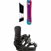 Burton Family Tree Hometown Hero Snowboard + Cartel X Snowboard Bindings 2025