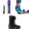 Burton Family Tree Short Stop Snowboard + Step On Genesis Snowboard Bindings  + Photon Step On Snowboard Boots 2025