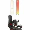 Burton Family Tree Short Stop Snowboard + Lexa X EST Snowboard Bindings - Women's 2024