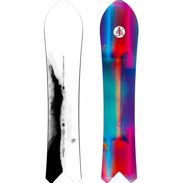 Burton Family Tree Short Stop Snowboard + Genesis EST Snowboard Bindings 2025