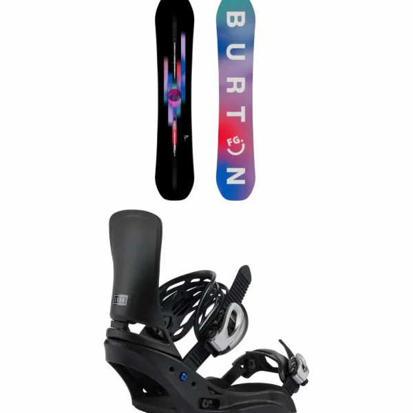 Burton Feelgood Snowboard + Lexa EST Snowboard Bindings - Women's 2025