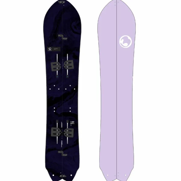 Burton Fish 3D Splitboard + Hitchhiker Splitboard Bindings  + evo x Pomoca Pro Glide Splitboard Skins + Tourist Snowboard Boots 2025