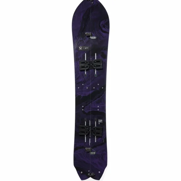 Burton Fish 3D Splitboard + Hitchhiker Splitboard Bindings  + evo x Pomoca Pro Glide Splitboard Skins + Tourist Snowboard Boots 2025