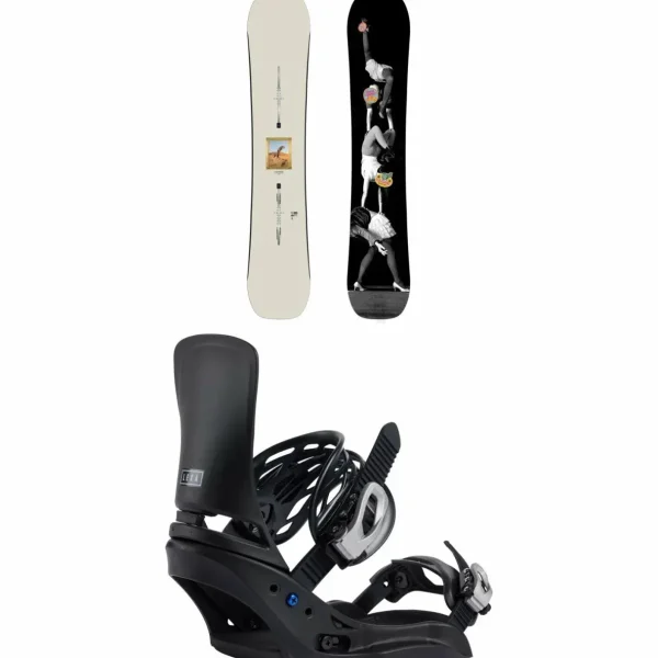 Burton Good Company Snowboard + Lexa EST Snowboard Bindings - Women's 2025
