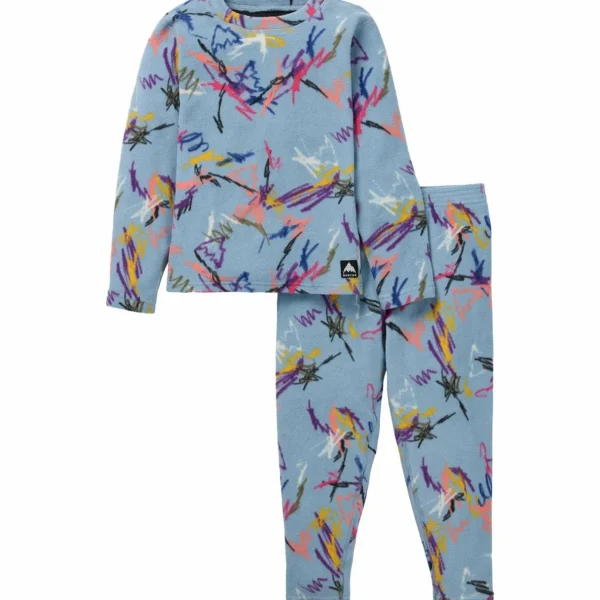Kids Burton Heavyweight Fleece Base Layer Set - Toddlers'