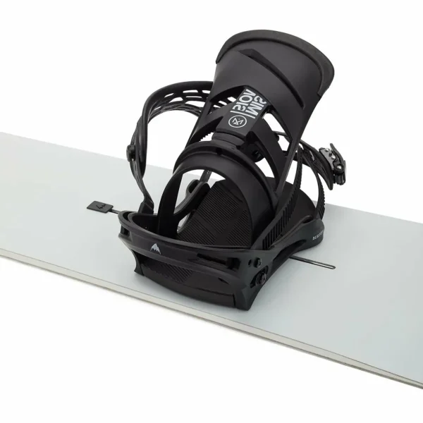 Burton Instigator Flat Top Snowboard + Mission Snowboard Bindings 2025