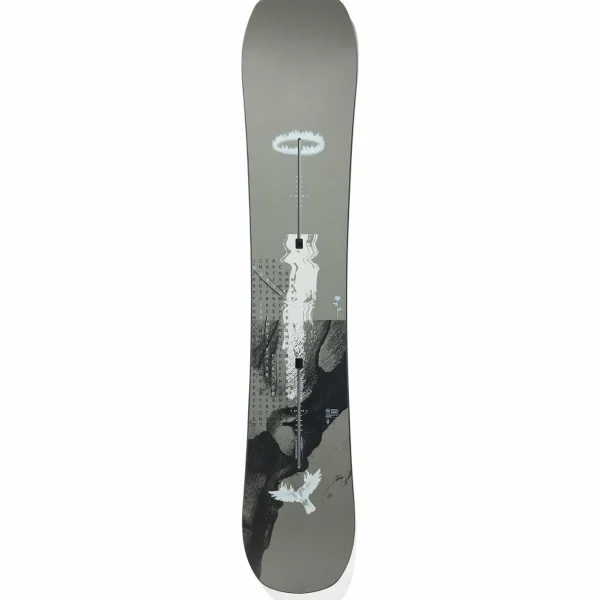 Burton Instigator Flat Top Snowboard + Mission Snowboard Bindings 2025