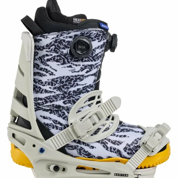 Burton Instigator Flat Top Snowboard + Mission Snowboard Bindings 2025