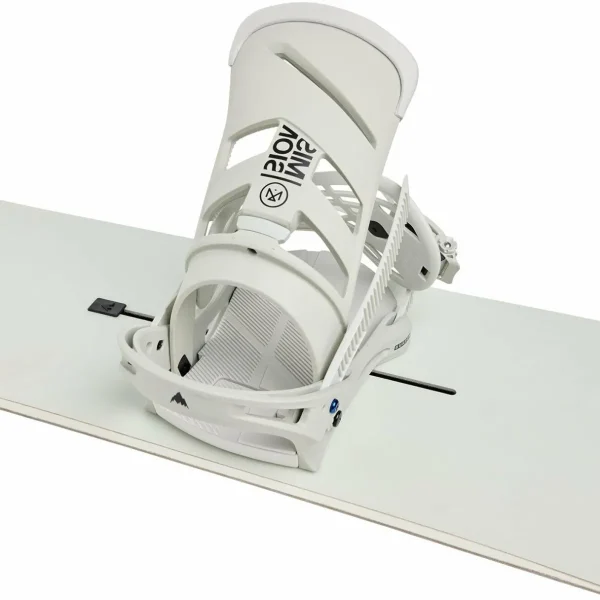 Burton Instigator Flat Top Snowboard + Mission Snowboard Bindings 2025