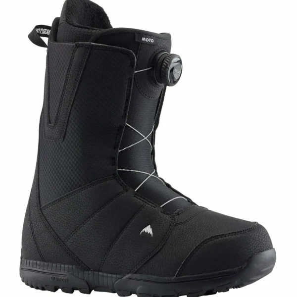 Burton Instigator Flat Top Snowboard + Freestyle Snowboard Bindings + Moto Boa Snowboard Boots 2025