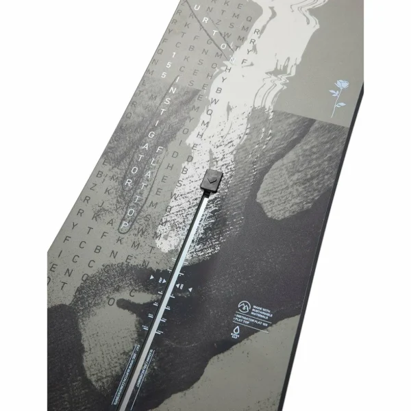 Burton Instigator Flat Top Snowboard + Mission Snowboard Bindings 2025