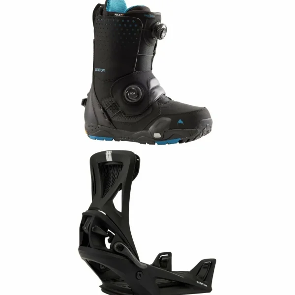 Burton Photon Step On Wide Snowboard Boots + Step On Genesis Snowboard Bindings 2025